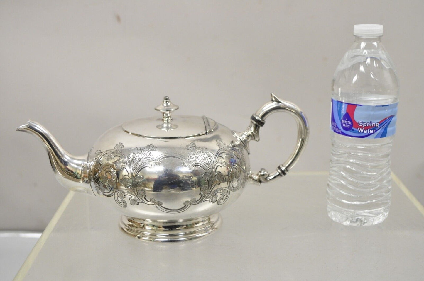 Vintage Sheffield Brimet Gladwin 2 Pint Silver Plated Victorian Tea Pot