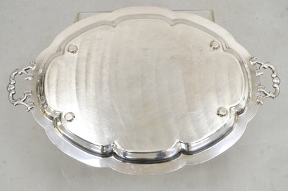 Vintage FB Rogers 6725 Silver Plated Victorian Serving Platter Tray