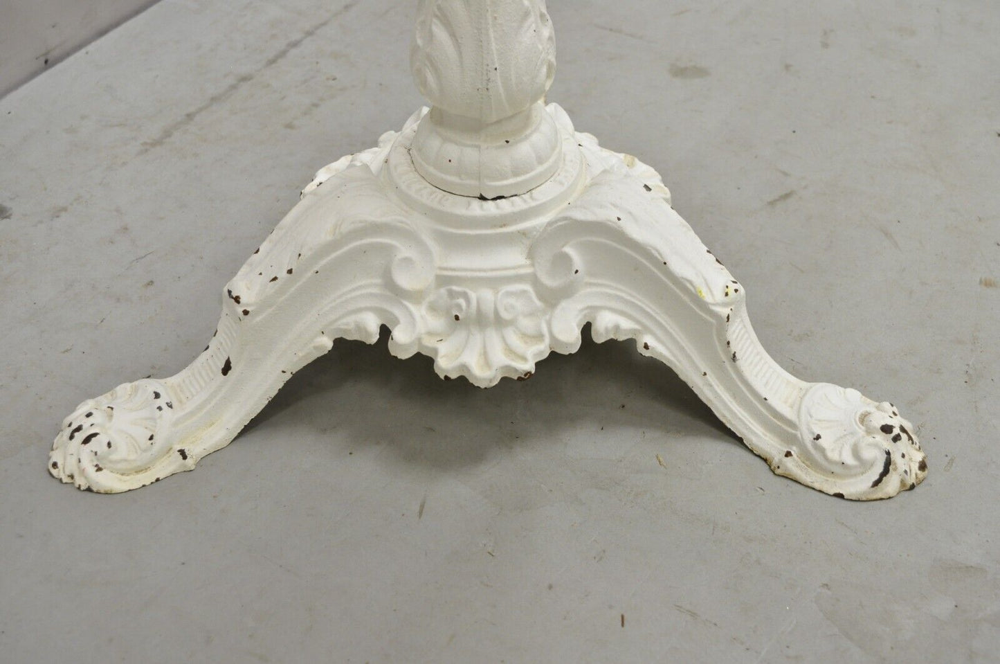 Pierre Ouvrier & E Ringuet Paris French Cast Iron Bistro Pedestal Table Base