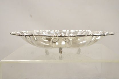 W & SB English Regency Style Silver Plated Large Scallop Clam Shell Serving Dish