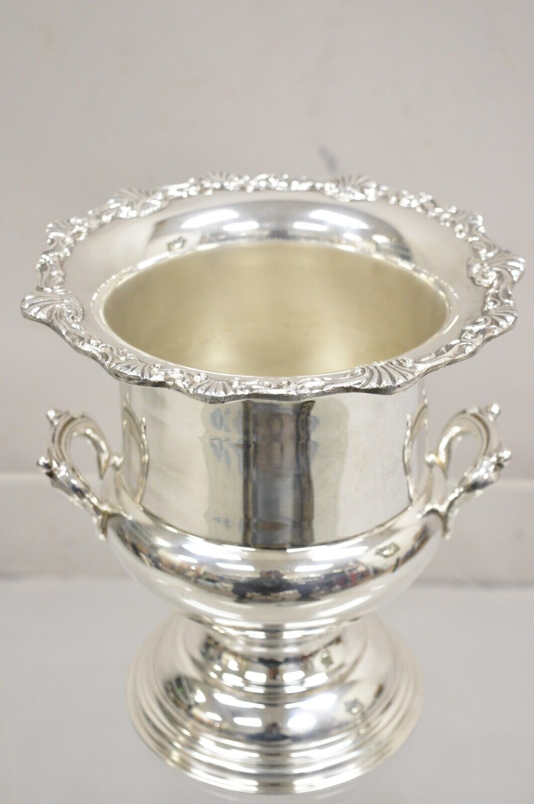 Vintage Revere Victorian Silver Plated Trophy Cup Champagne Chiller Ice Bucket