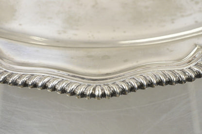 Tiffany & Co Makers Silver Soldered 18" Oval Vegetable Serving Dish Silver Plate