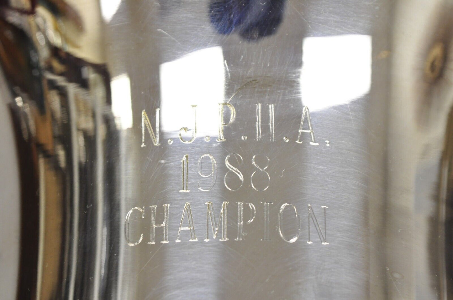 Towle Silver Plated Champagne Chiller Ice Bucket Trophy Cup NJPHA 1988 Champion