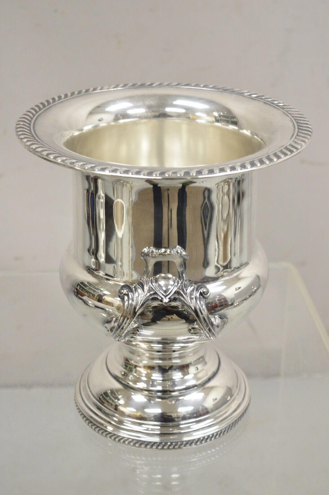 Vintage Victorian Style Trophy Cup Silver Plated Champagne Chiller Ice Bucket