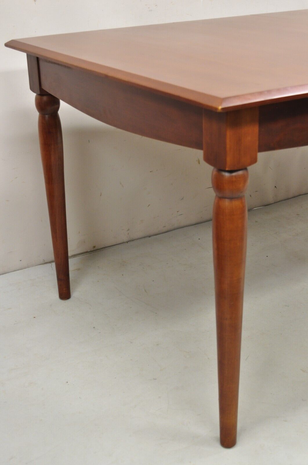 Vintage Ethan Allen American Dimensions Collection Cherry Wood Dining Table