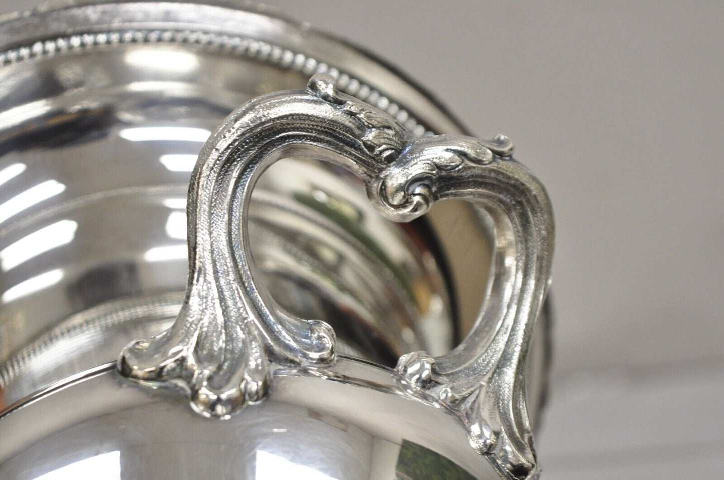 Victorian Silver Plated Twin Branch Handle Trophy Cup Champagne Ice Bucket