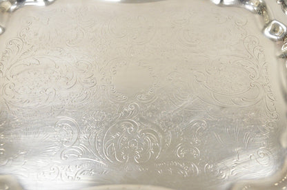 F.B. Rogers 6720 Victorian Style Silver Plated Small Serving Dish Platter