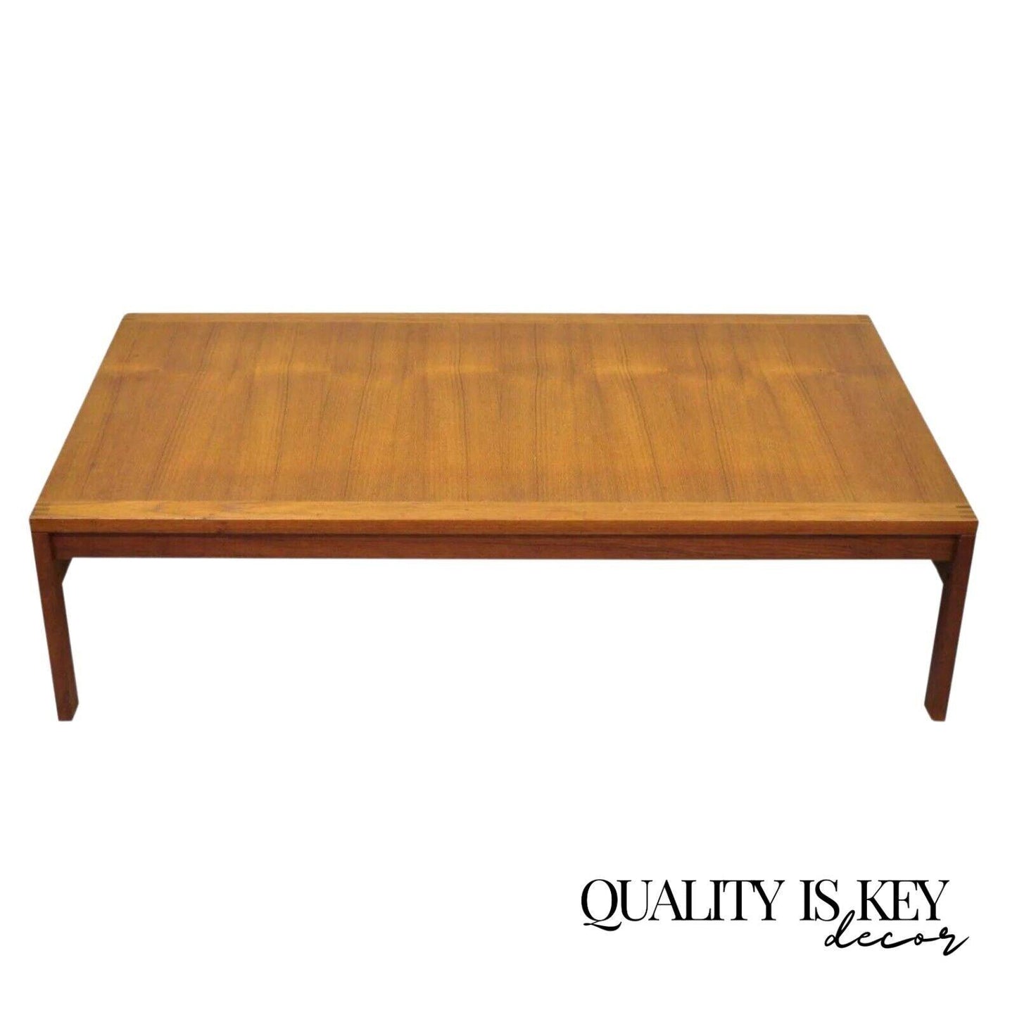 Ole Gjerlov-Knudsen & Torben Lind Moduline France & Son Danish Teak Coffee Table