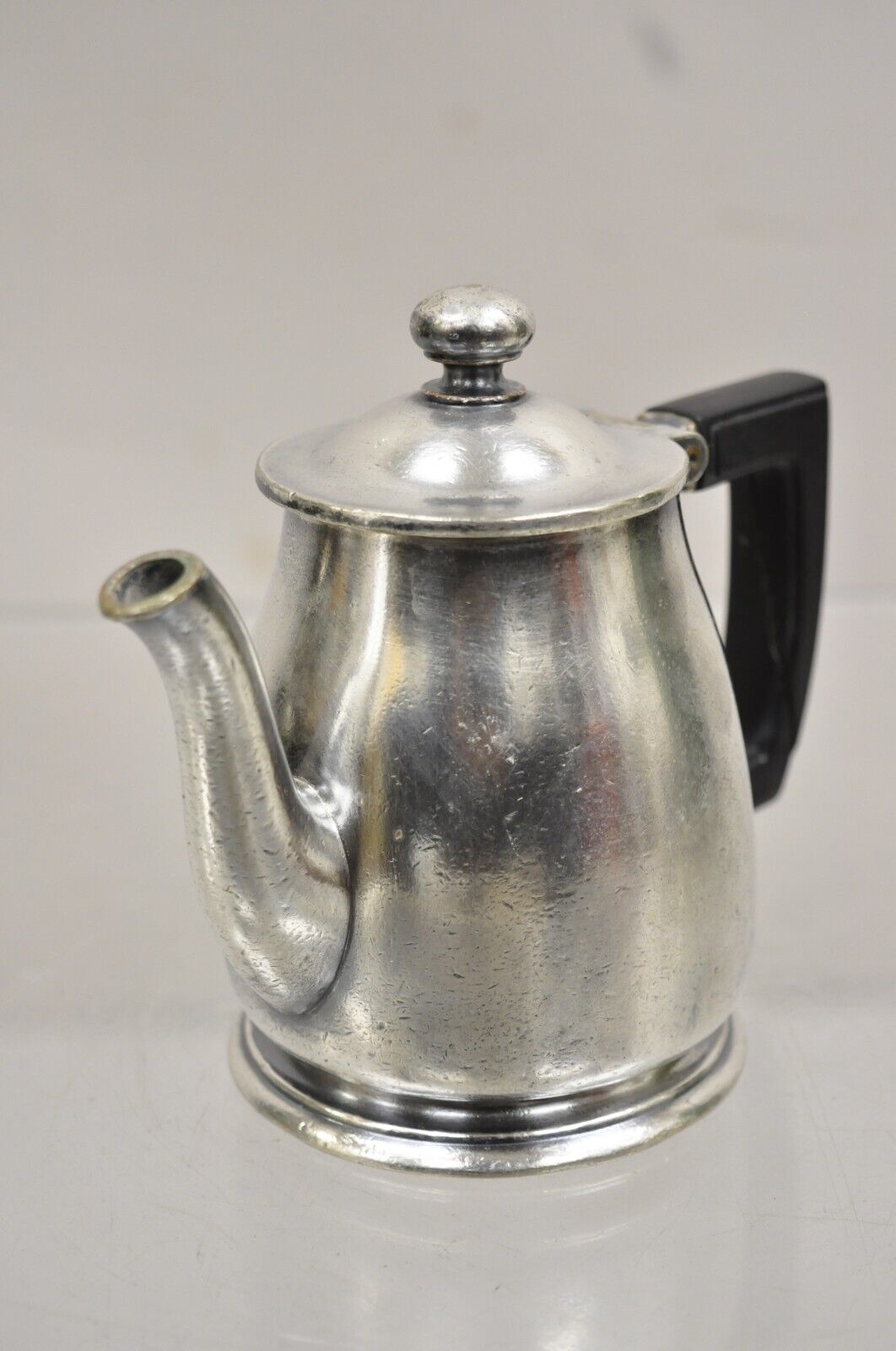 Vintage Temple Univ. Hosp. Small Silver Plated Coffee Creamer Pot By Wallace