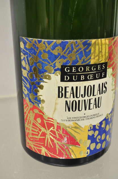 2002 George Duboeuf Beaujolais Nouveau Vtg Display Dummy Wine Champagne Bottle