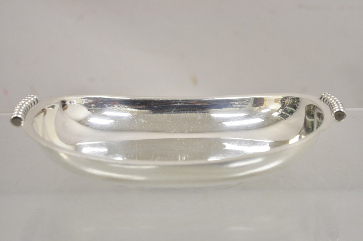 Mid Century Danish Modern Cohr Alta EPNS 32362 Silver Plated Serving Bowl Dish