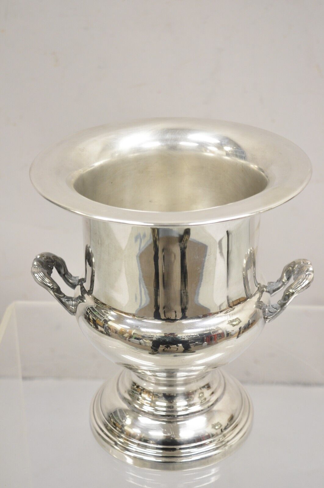 Vintage WA Rogers Victorian Silver Plate Trophy Cup Champagne Chiller Ice Bucket