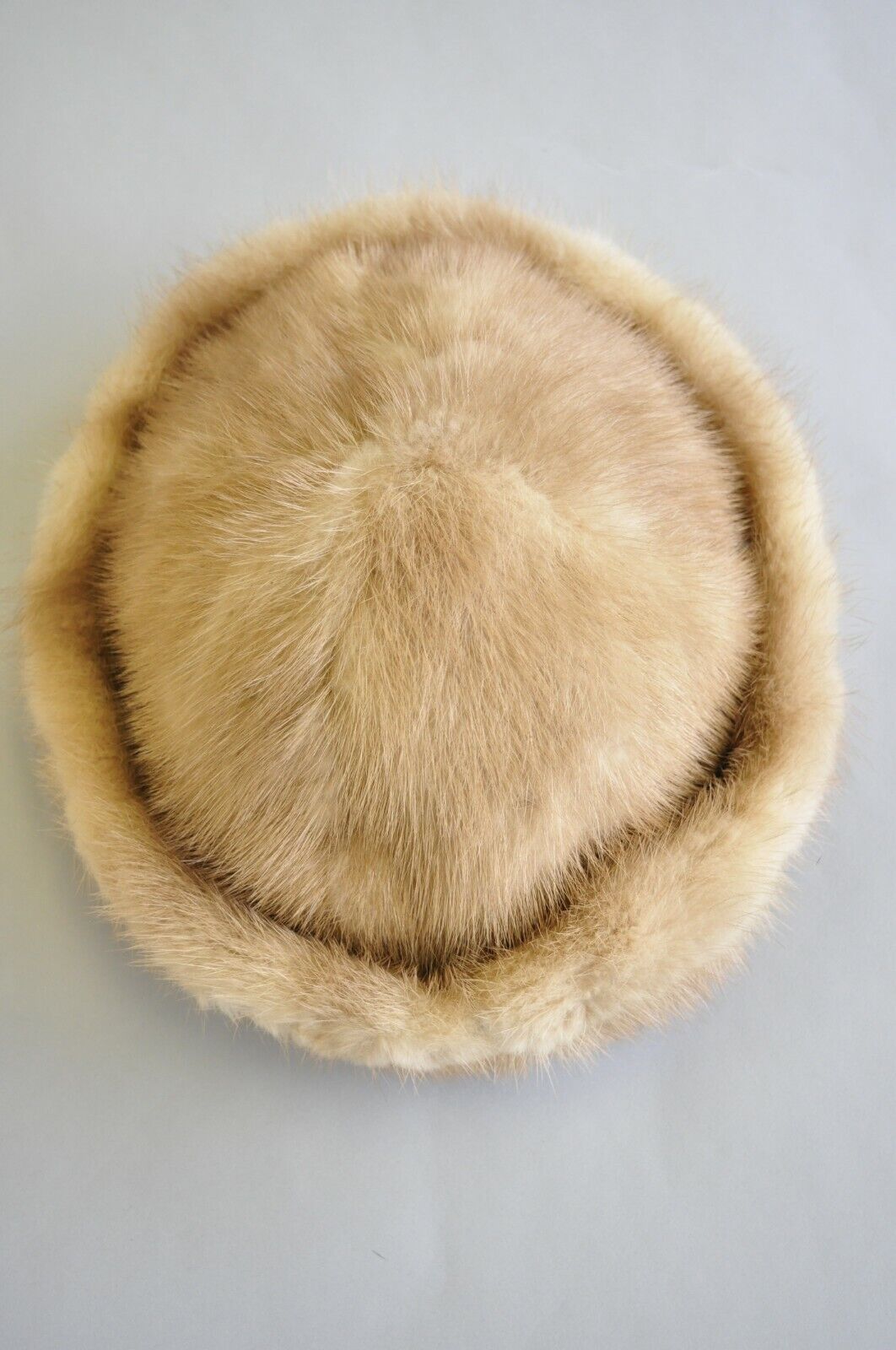 Vintage Brown Fox Fur Women's Church Derby Winter Hat