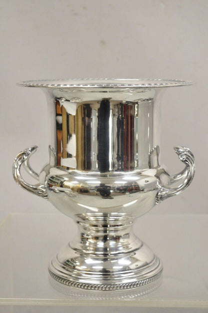 Vintage Victorian Style Trophy Cup Silver Plated Champagne Chiller Ice Bucket