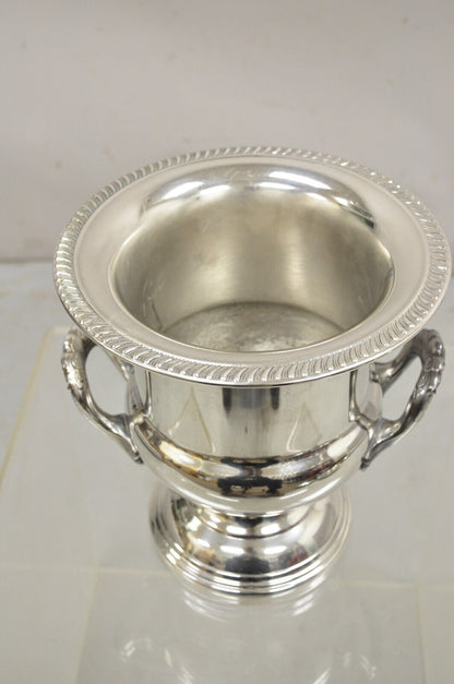 Vintage Leonard Victorian Silver Plated Trophy Cup Champagne Chiller Ice Bucket