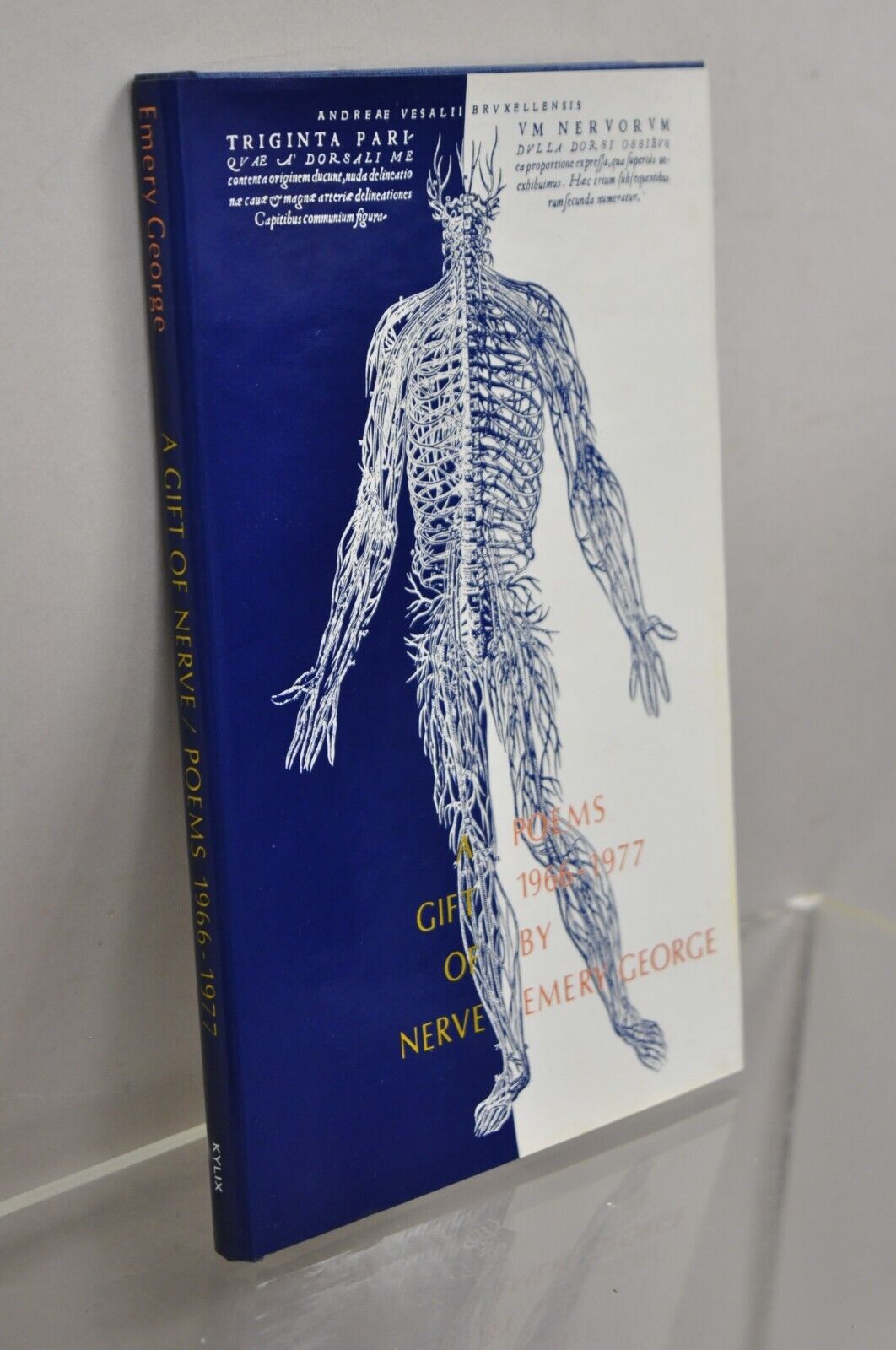 Emery George A Gift of Nerve / Poems 1966 - 1977 Kylix Press 1978 Hardcover NOS