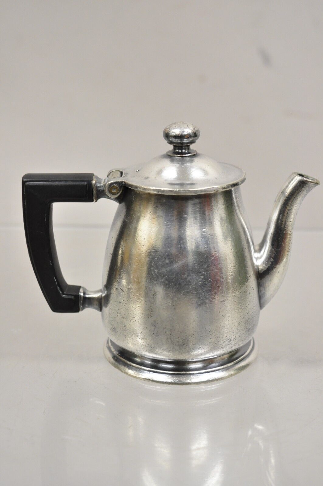 Vintage Temple Univ. Hosp. Small Silver Plated Coffee Creamer Pot By Wallace