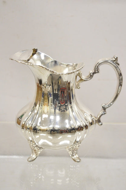 Lancaster Rose by Poole 401A EPCA Silver Plated Water Pitcher