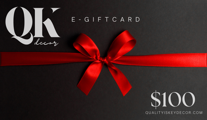 Quality is Key Decor eGift Card