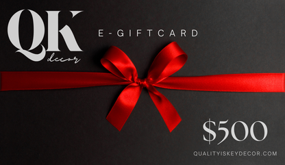 Quality is Key Decor eGift Card