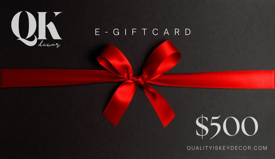 QKey Decor Gift Card