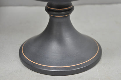 Ceramiche Florentine Italian Neoclassicall Terracotta Pottery Compote Dish, Pair