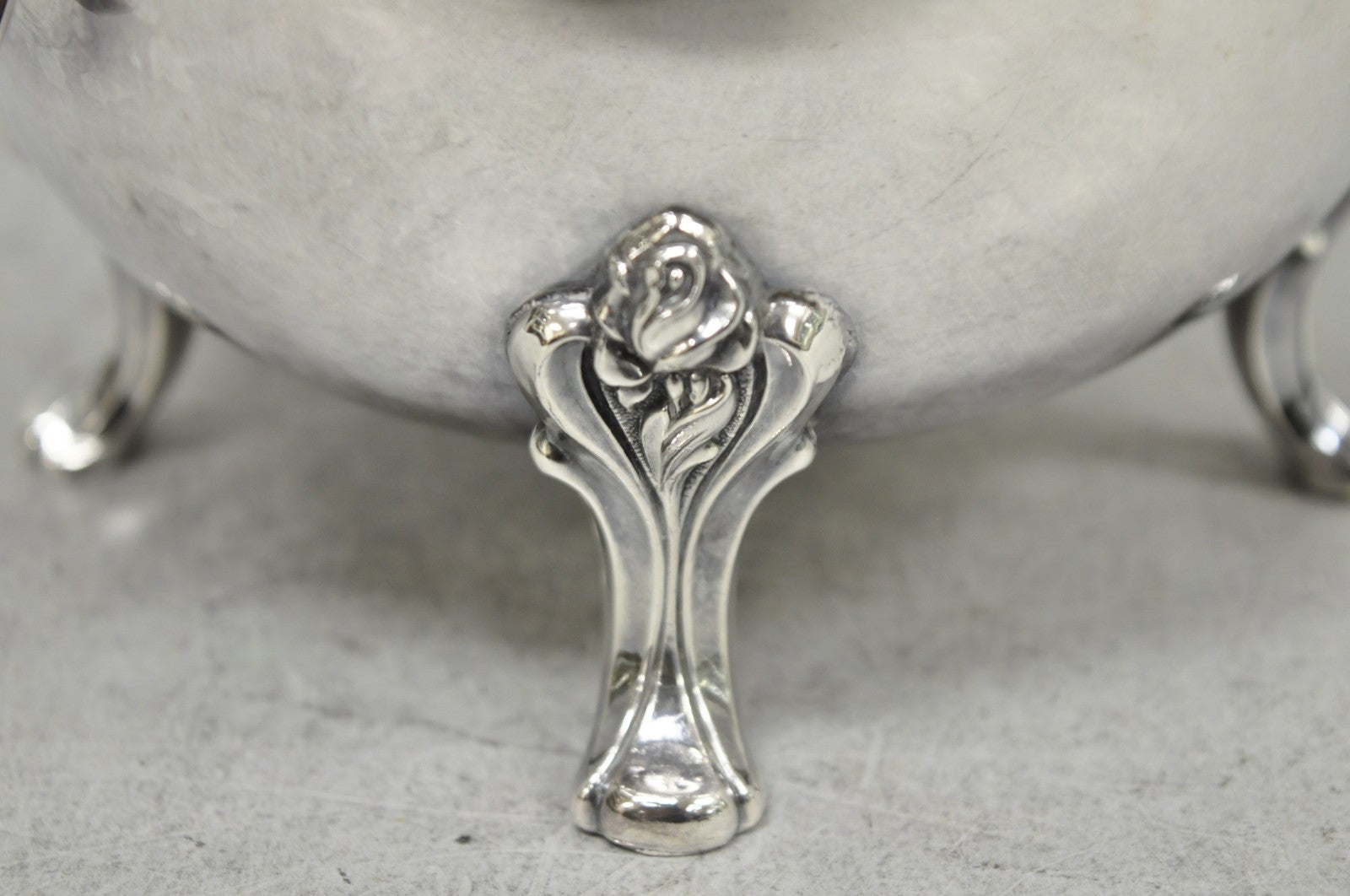 Vintage Webster Wilcox "Sylvia" Silver Plated Bulbous Footed Water Pitcher