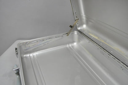 Vintage Art Deco Tokyo Japan Aluminum Hard Shell Suitcase Briefcase