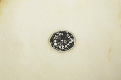 Vintage Mid Century Modern Fish Marble Metal Cutting Board Sushi Serving Platter