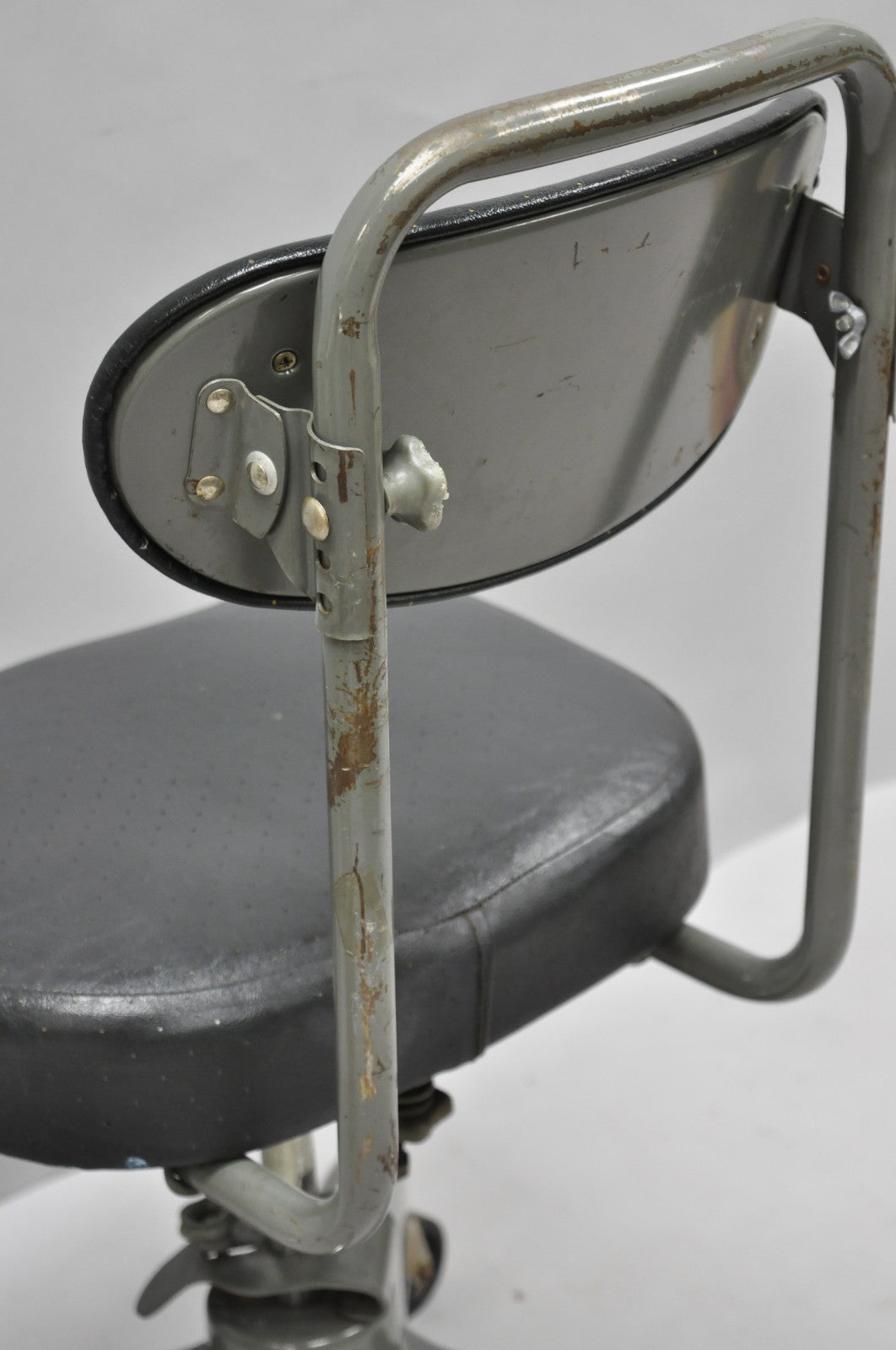 Vintage Hamilton Cosco Propeller Base Tanker Style Adjustable Office Desk Chair