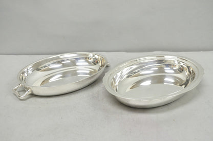 Vintage Towle 4046 Silver Plated Oval Covered Vegetable Serving Dish Platter