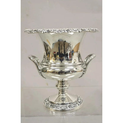 Webster Wilcox International Silver Plated Trophy Cup Champagne Chiller Bucket