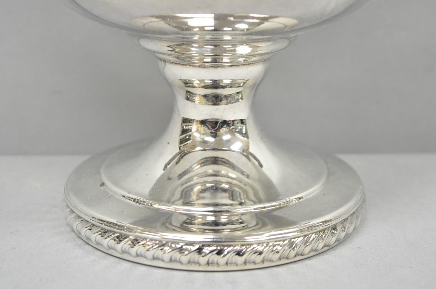 English Regency Silver Plated Trophy Cup Urn Champagne Chiller Ice Bucket