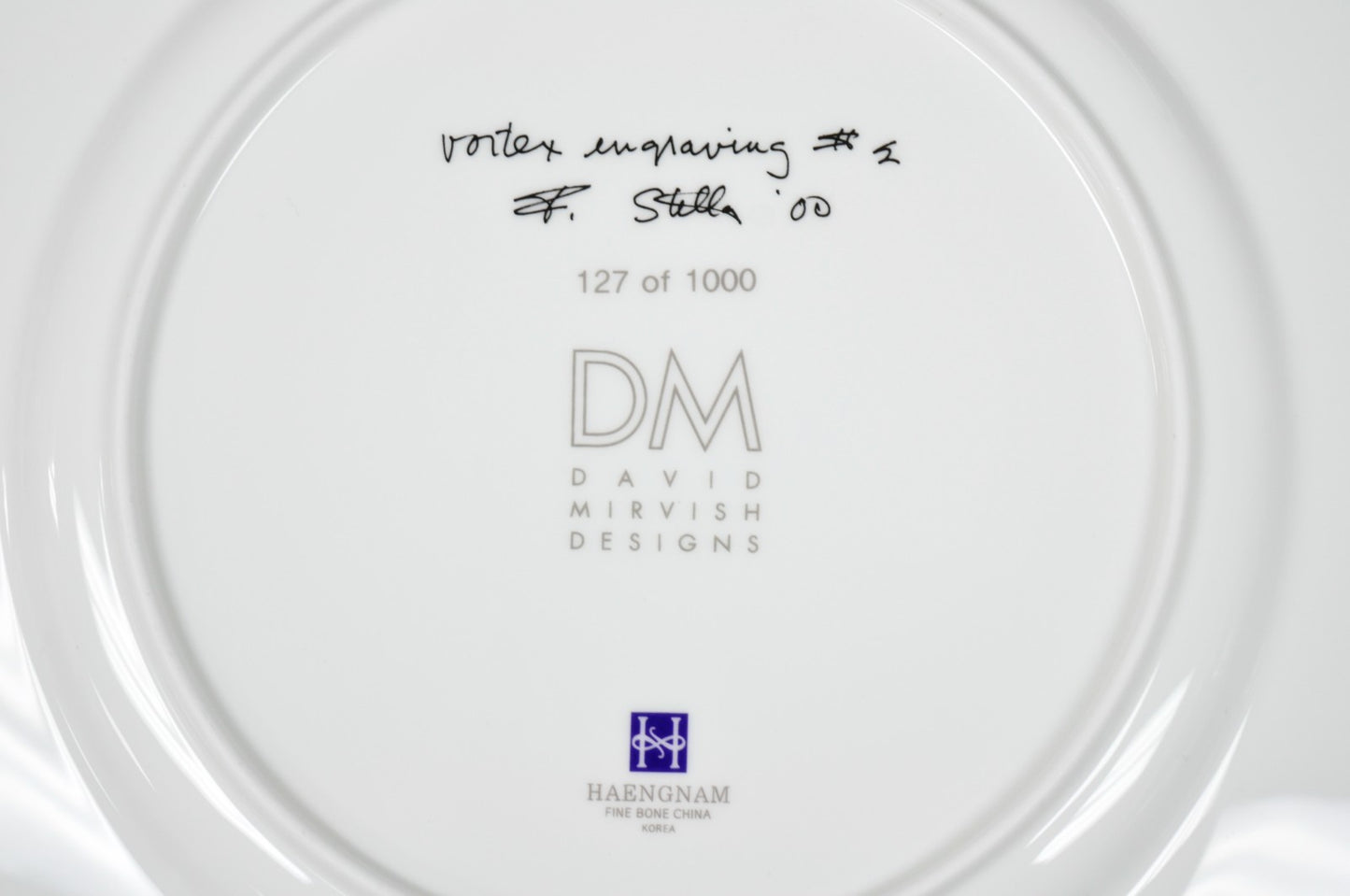 Frank Stella David Mirvish Designs Vortex Engravings 1-4 Black Plate - Set of 4