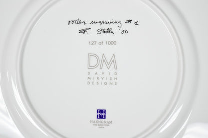 Frank Stella David Mirvish Designs Vortex Engravings 1-4 Black Plate - Set of 4