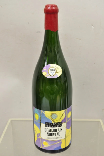 2004 George Duboeuf Beaujolais Nouveau Vtg Display Dummy Wine Champagne Bottle