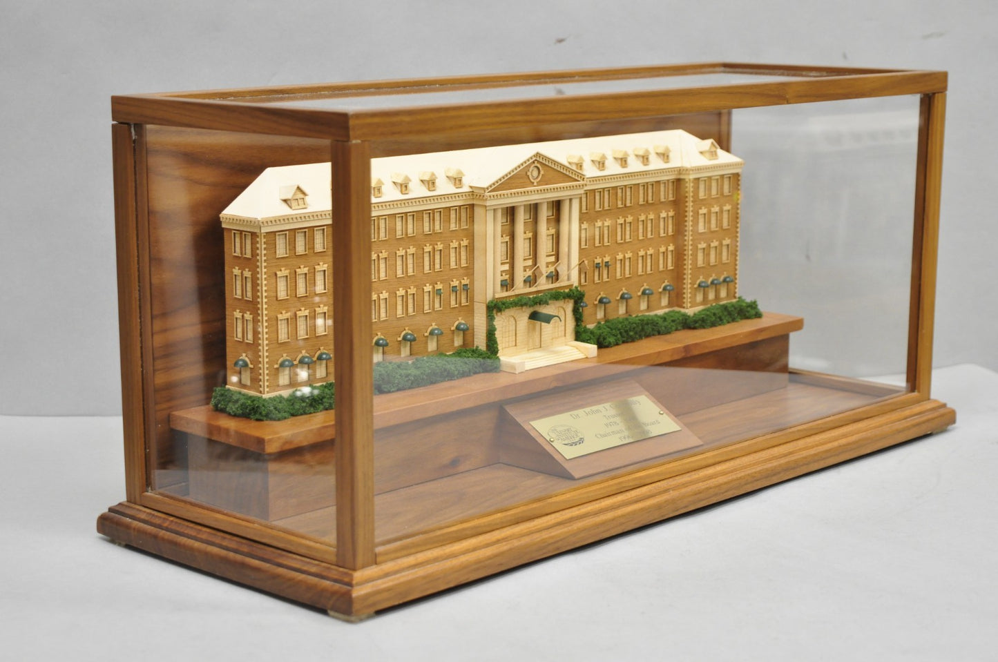 The Culinary Institute of America Mixed Wood Award Model for Dr John Connolly