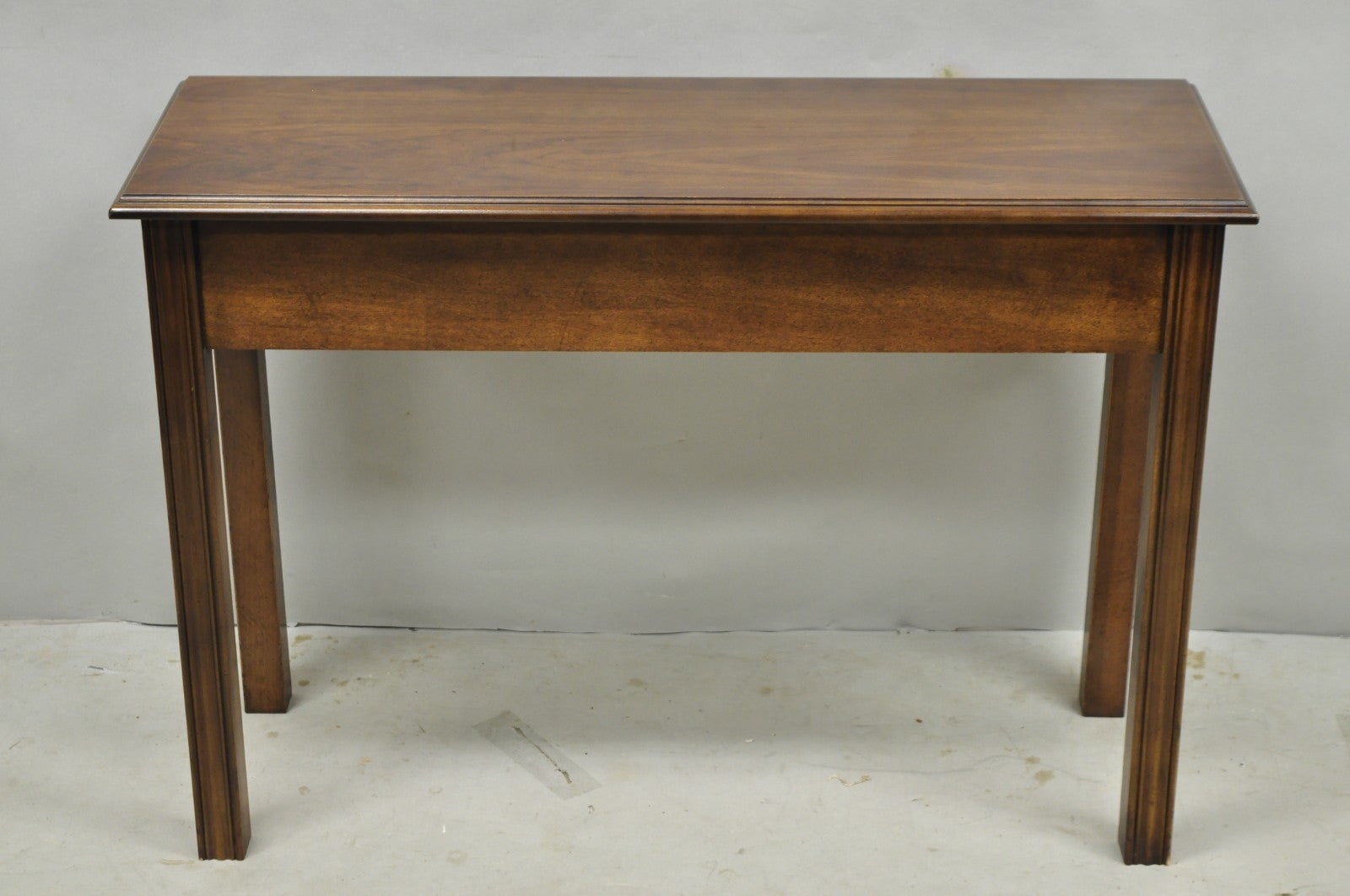 Vintage Lane Altavista Georgian Chippendale Cherry Wood Small Console Table