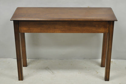 Vintage Lane Altavista Georgian Chippendale Cherry Wood Small Console Table