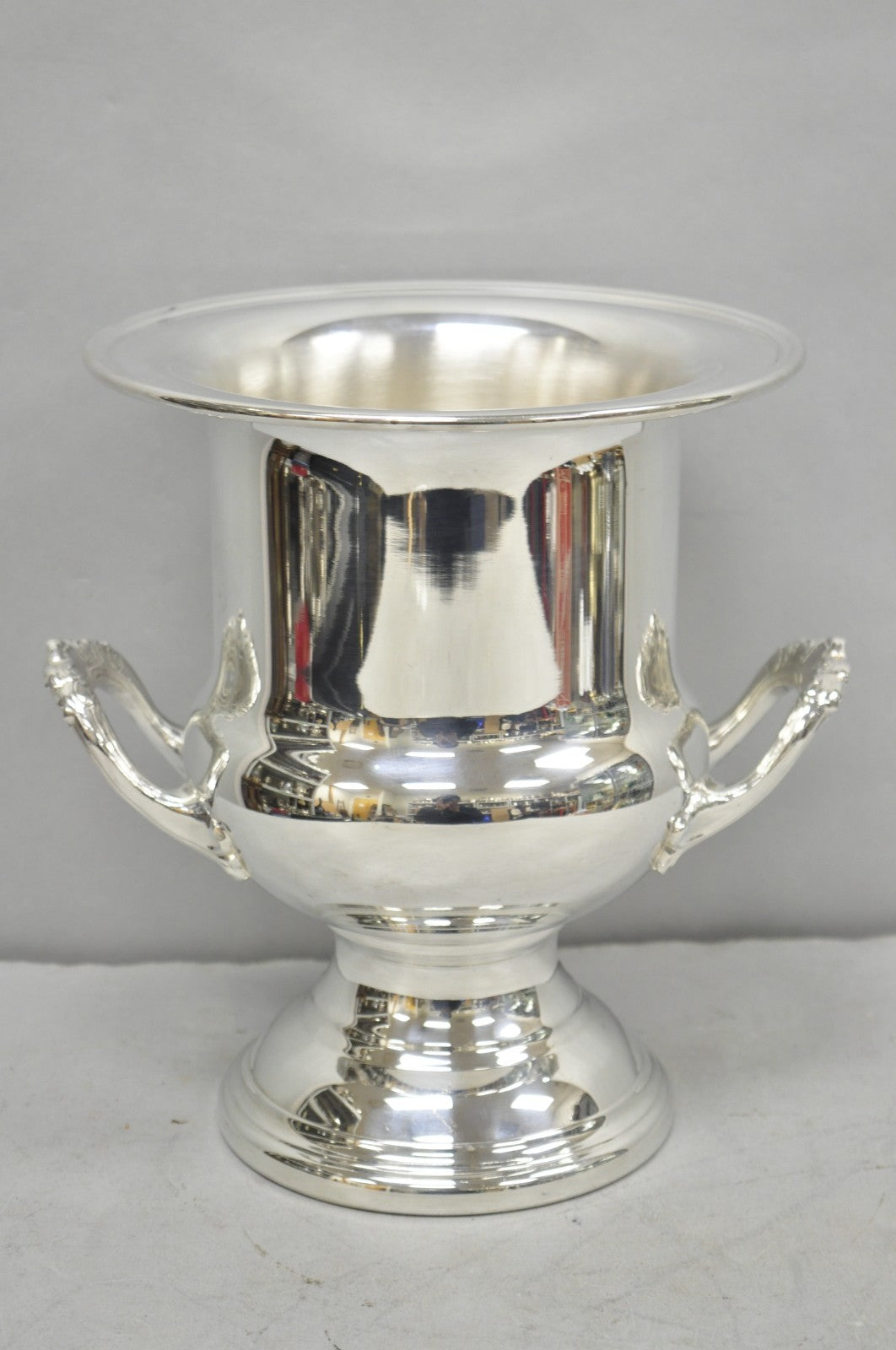 Vintage Newport Gorham Silver Plated Trophy Cup Urn Champagne Chiller Ice Bucket