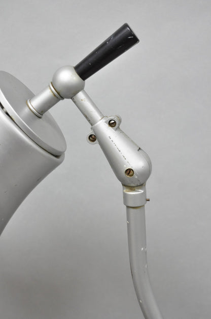 Vintage Industrial Modern Metal Adjustable Bell Shade Work Task Floor Lamp