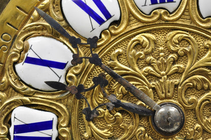 Antique G. Philippe for Palais Royal French Louis XV Style Bronze Figural Clock