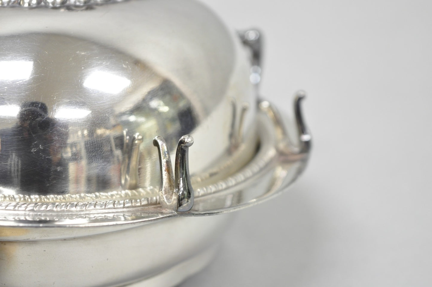 Antique Victorian Middletown Plate Co Silver Plated Fancy Covered Butter Dish