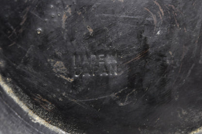 Antique Japanese Champleve Cloisonne Enamel Bronze Twin Handle 14" Vessel Vase