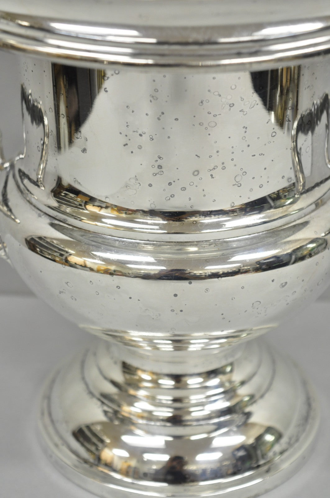 Victorian Silver Plated Trophy Cup Bar Champagne Chiller Ice Bucket by Crescent