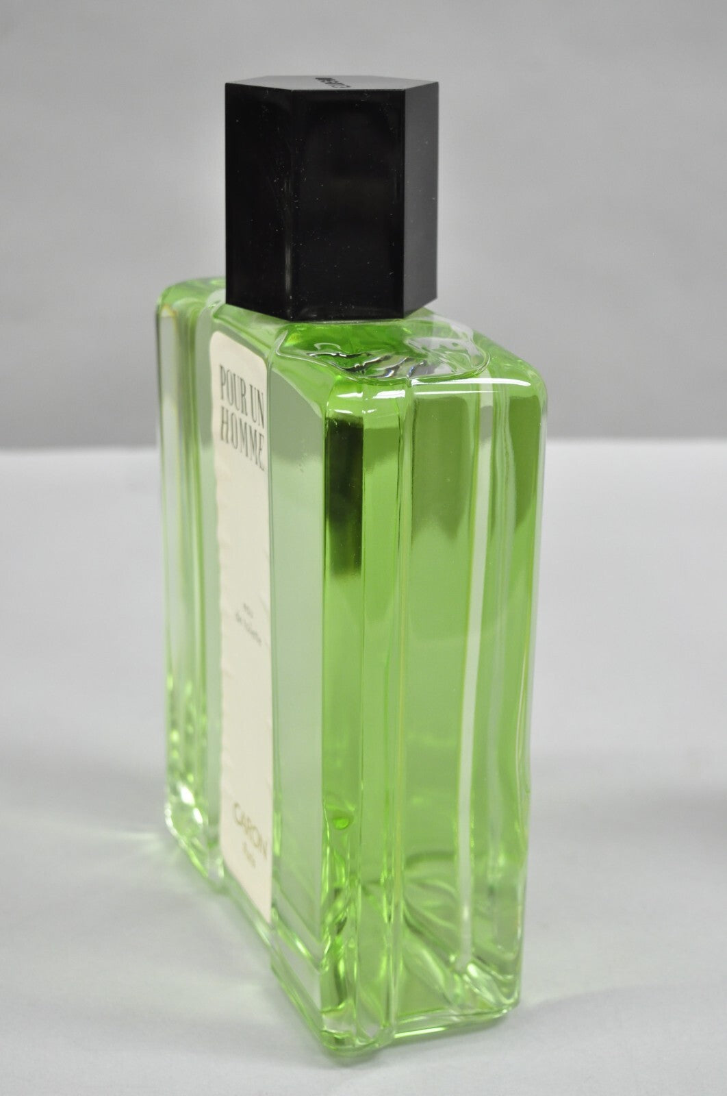 Vintage Large 12" Glass Dummy Bottle Caron Paris Cologne Perfume Store Display