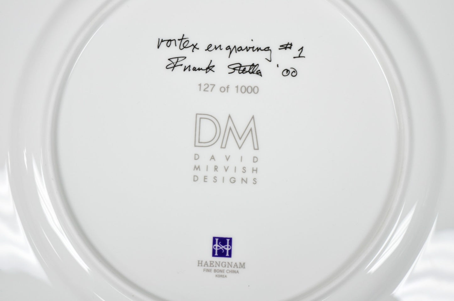 Frank Stella David Mirvish Designs Vortex Engravings 1-4 Black Plate - Set of 4