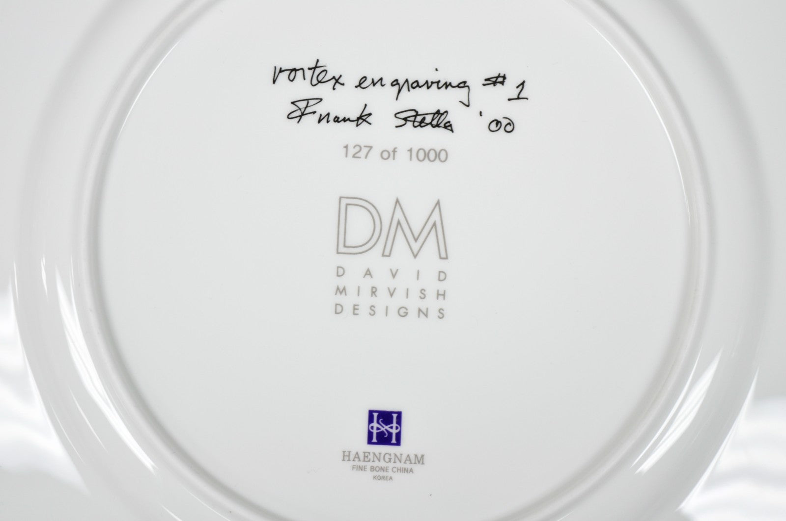 Frank Stella David Mirvish Designs Vortex Engravings 1-4 Black Plate - Set of 4