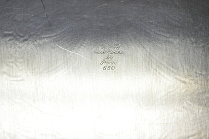 Vintage Poole EPCA Sevenoaks 650 Large Silver Plated Serving Platter Bar Tray B