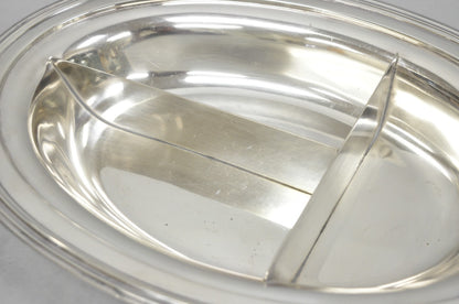 Vintage Wallace N6706 Silver Plated Large Oval 15" Covered Serving Dish
